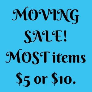 MOVING SALE